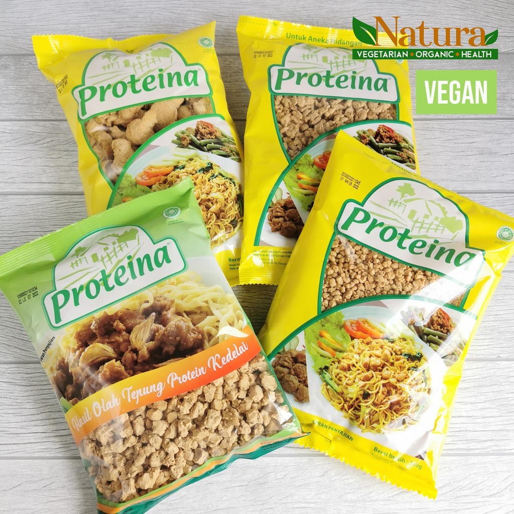 

Proteina Protein Nabati Soy Meat Daging Cincang Vegan 250gr