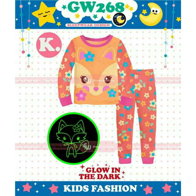 GW 268 K Fox Pyjamas size 95/2y