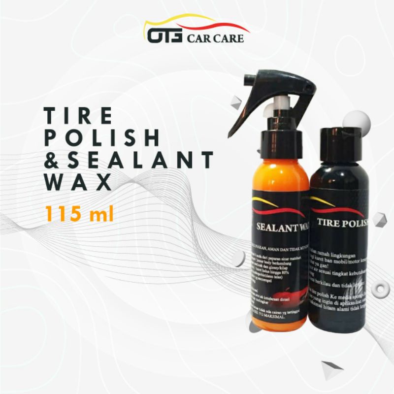 [Hemat 15%] sealant wax / sealant guard / pengkilap mobil / motor / body &amp; tire polish / semir ban