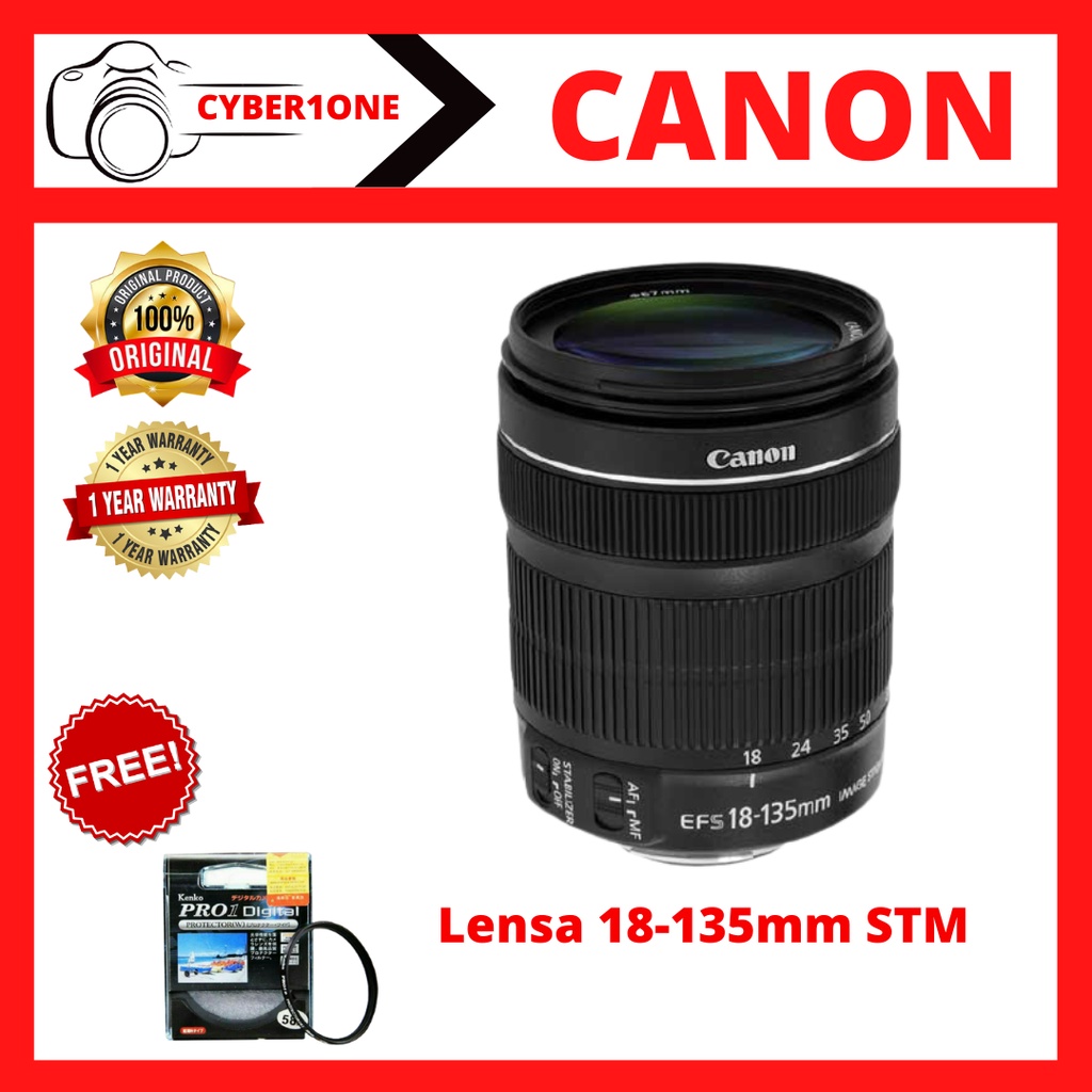 Lensa Canon 18-135mm STM