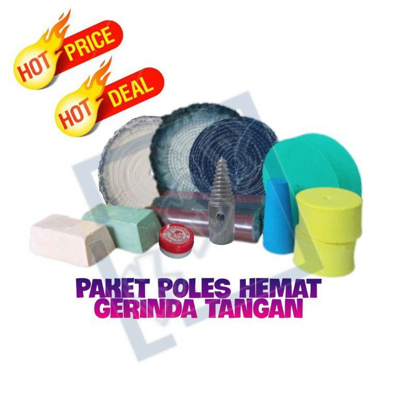 PAKET POLES HEMAT GERINDA TANGAN