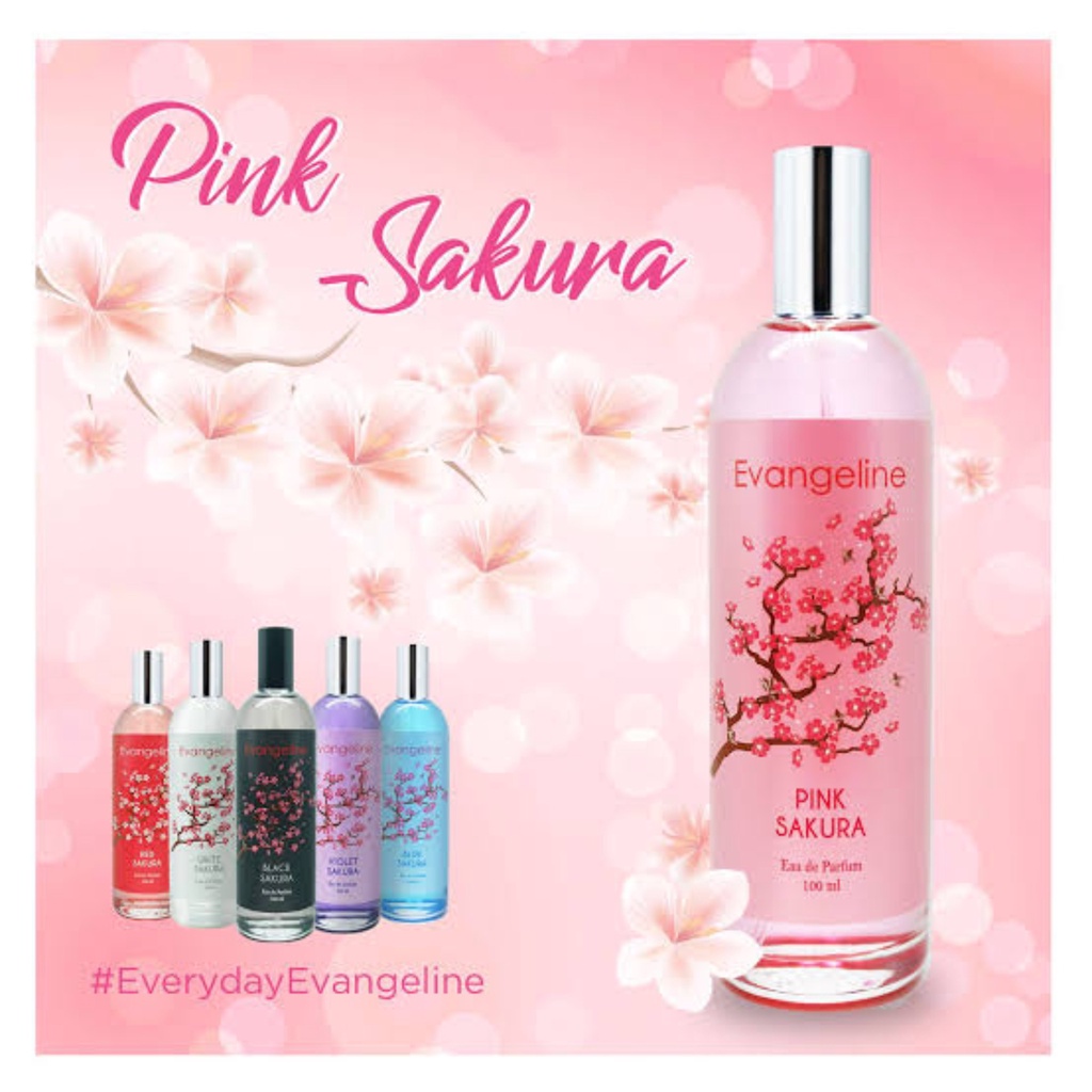 Evangeline Sakura Series Parfum EDP 100 ml