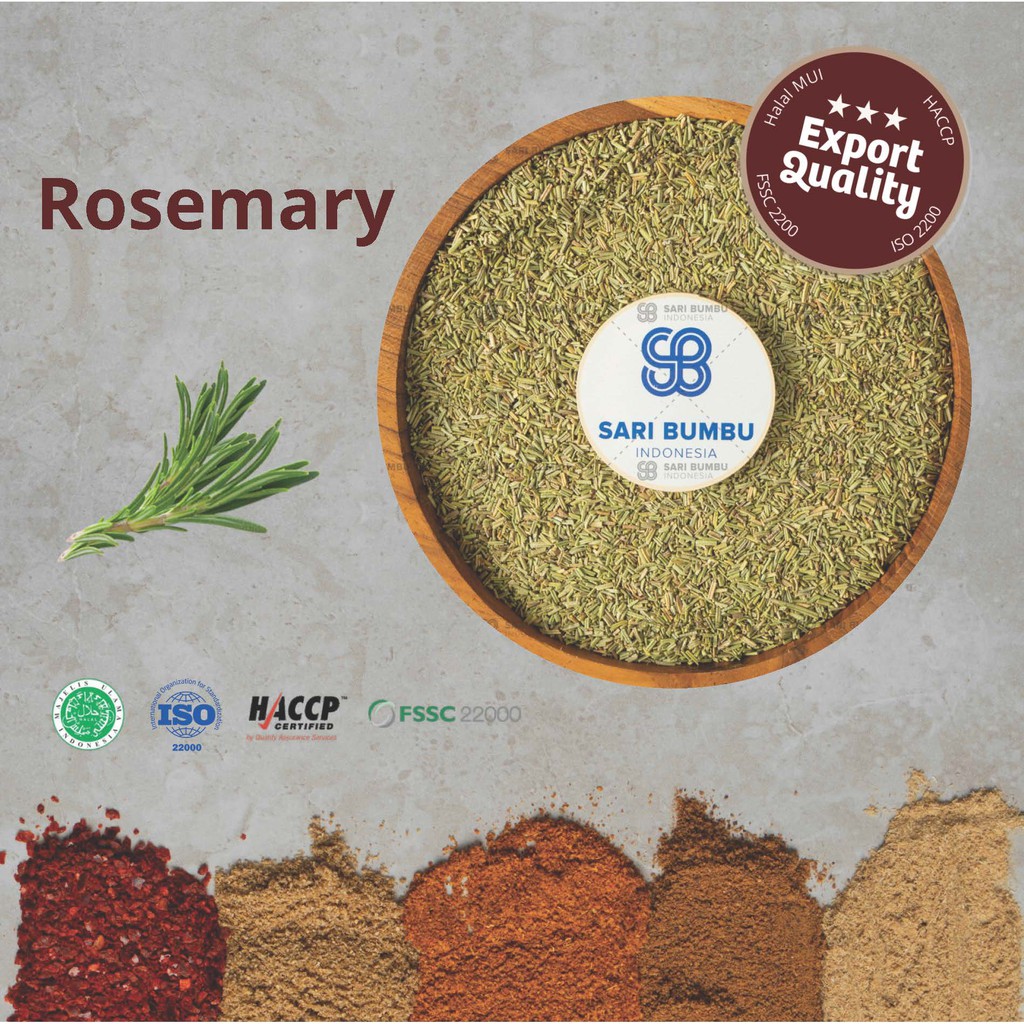 

Rosmeri / Rosemary Premium - (Large Pack) Rempah *Export Quality