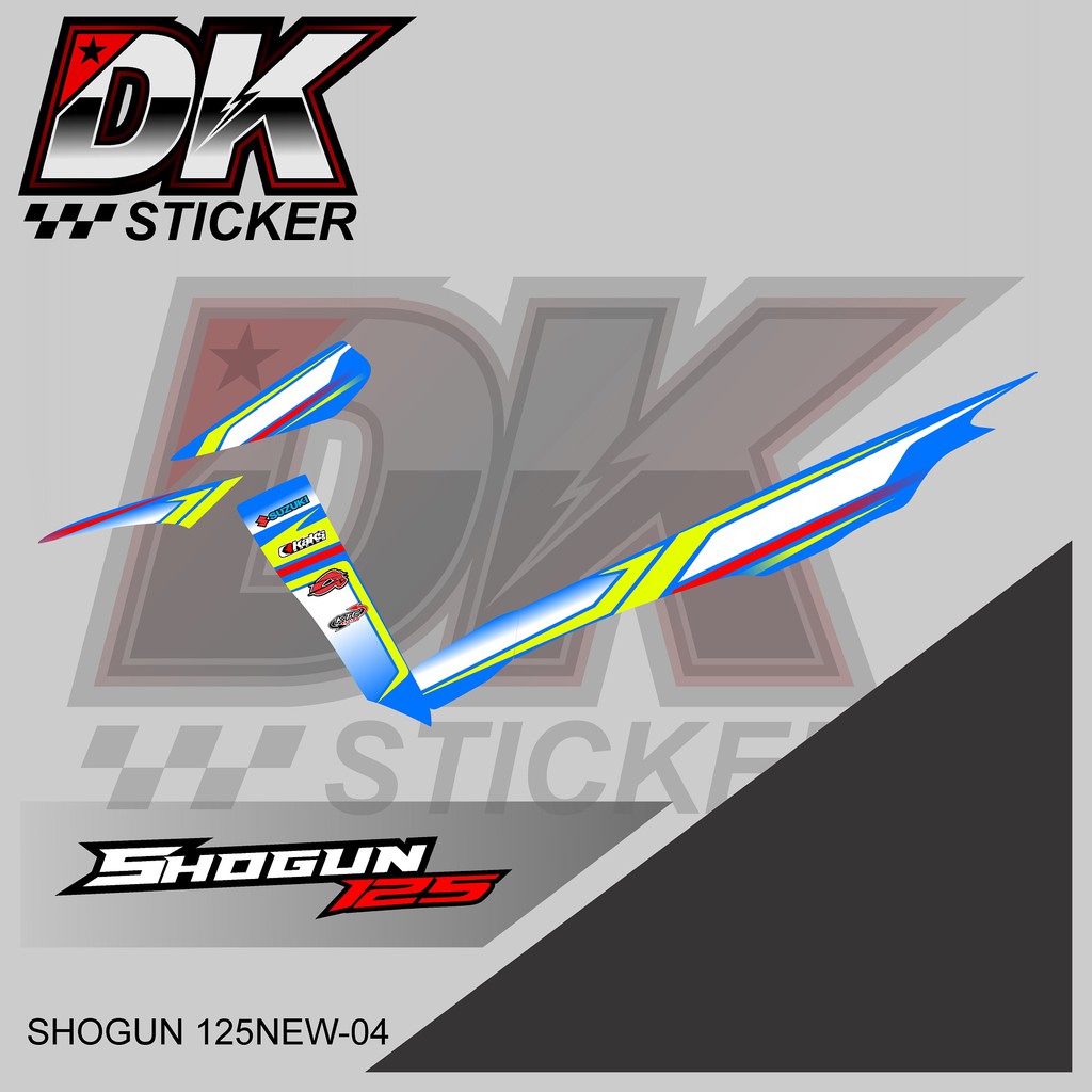 STIKER STRIPING DECAL SHOGUN 125 NEW-04