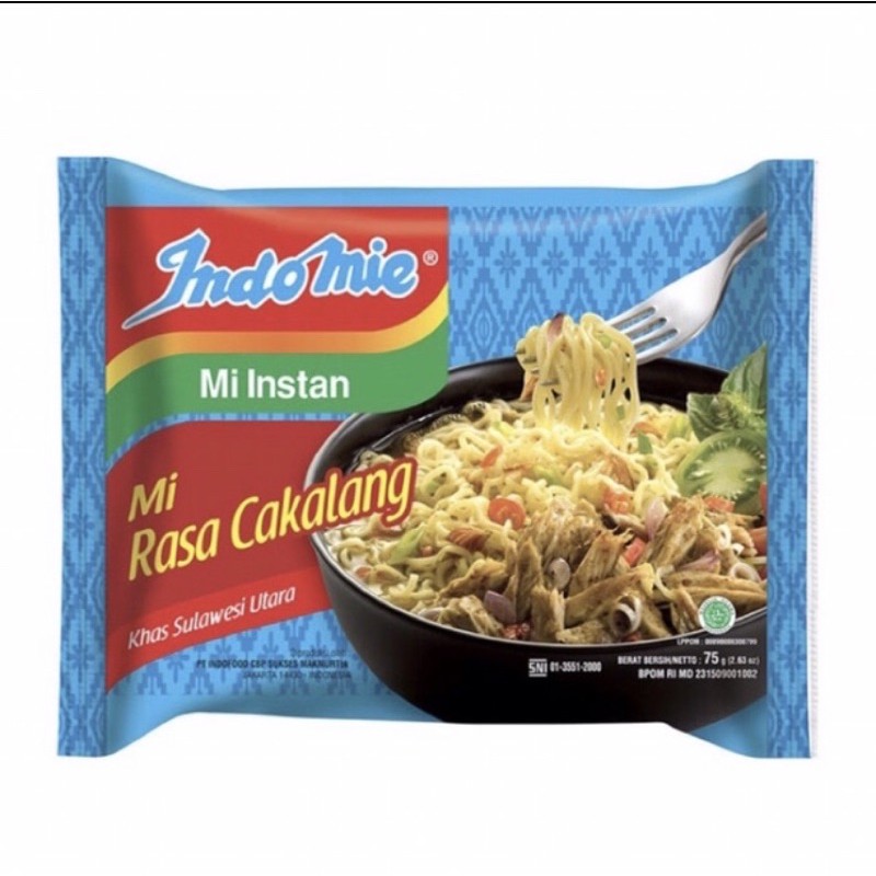 Indomie Cakalang Khas Menado / Cakalang Indomie Kuah / Cakalang Indomie goreng