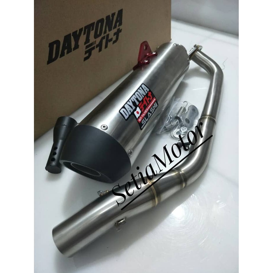 Yamaha Aerox Nmax 155cc Knalpot Daytona Original Bonus Perdam