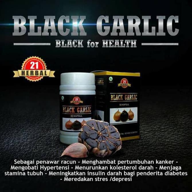 

Herbal Diabetes/Stroke/Kolesterol Black Garlic