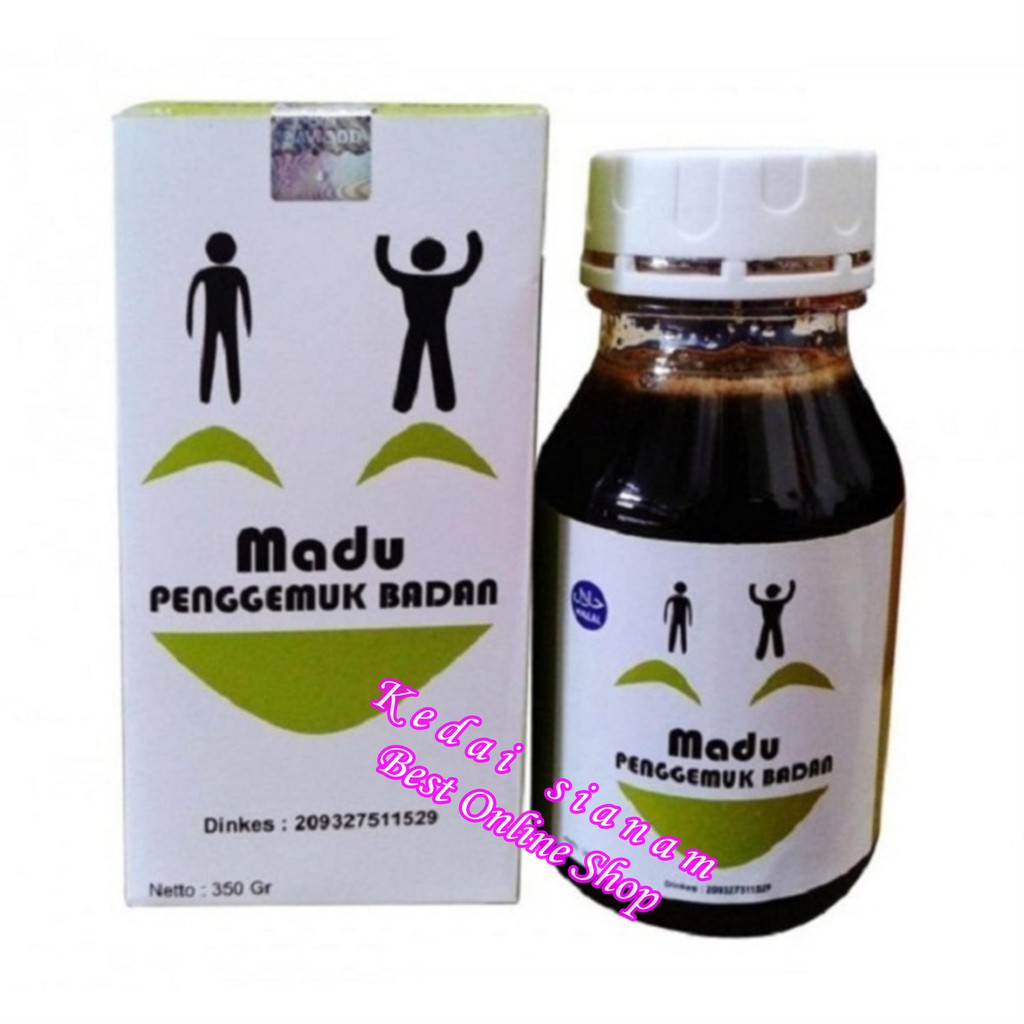 Madu Gemuk Badan Dewasa Penggemuk Badan 350gr Indonesia