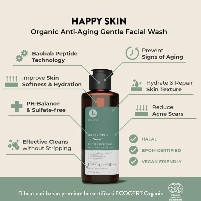 

Eucalie Happy Skin Gentle Facial Wash 50 Ml