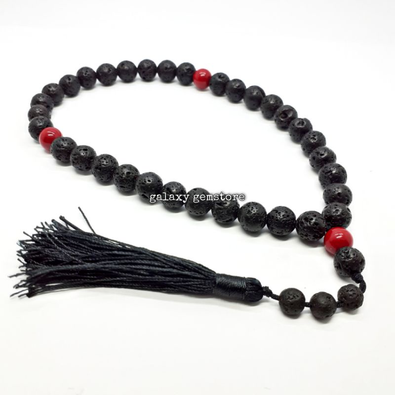 Tasbih Batu Meteor Original 33 Butir