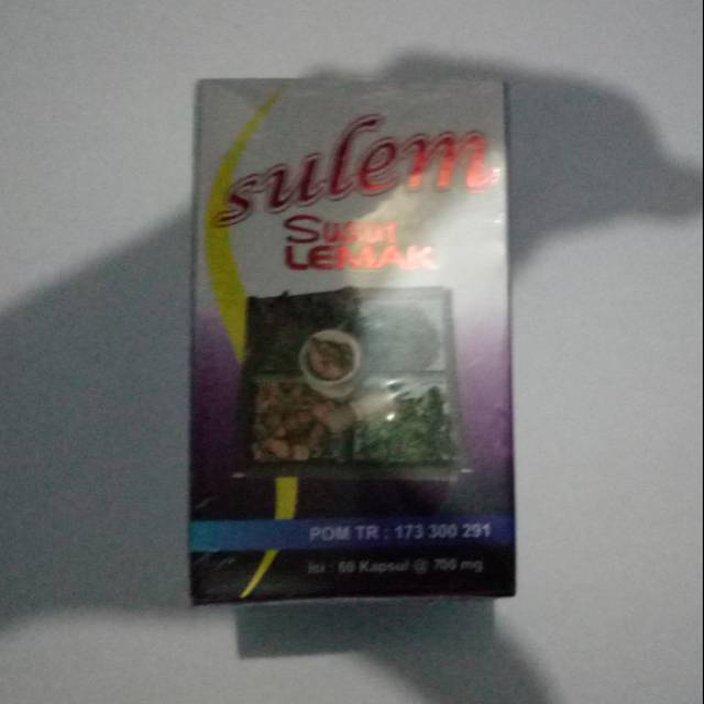 

SULEM. Susut Lemak Original 60 Kaps - Lancar BAB. Anti KOLESTEROL. Terapi DIET. Herbal ALAMI