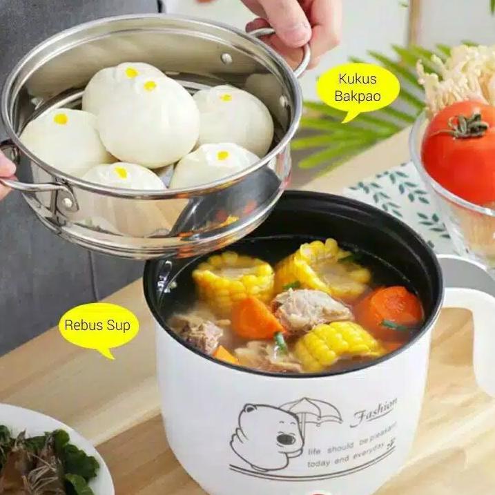 Panci Elektrik Fashion - Cooking Pot Steamer Multifungsi