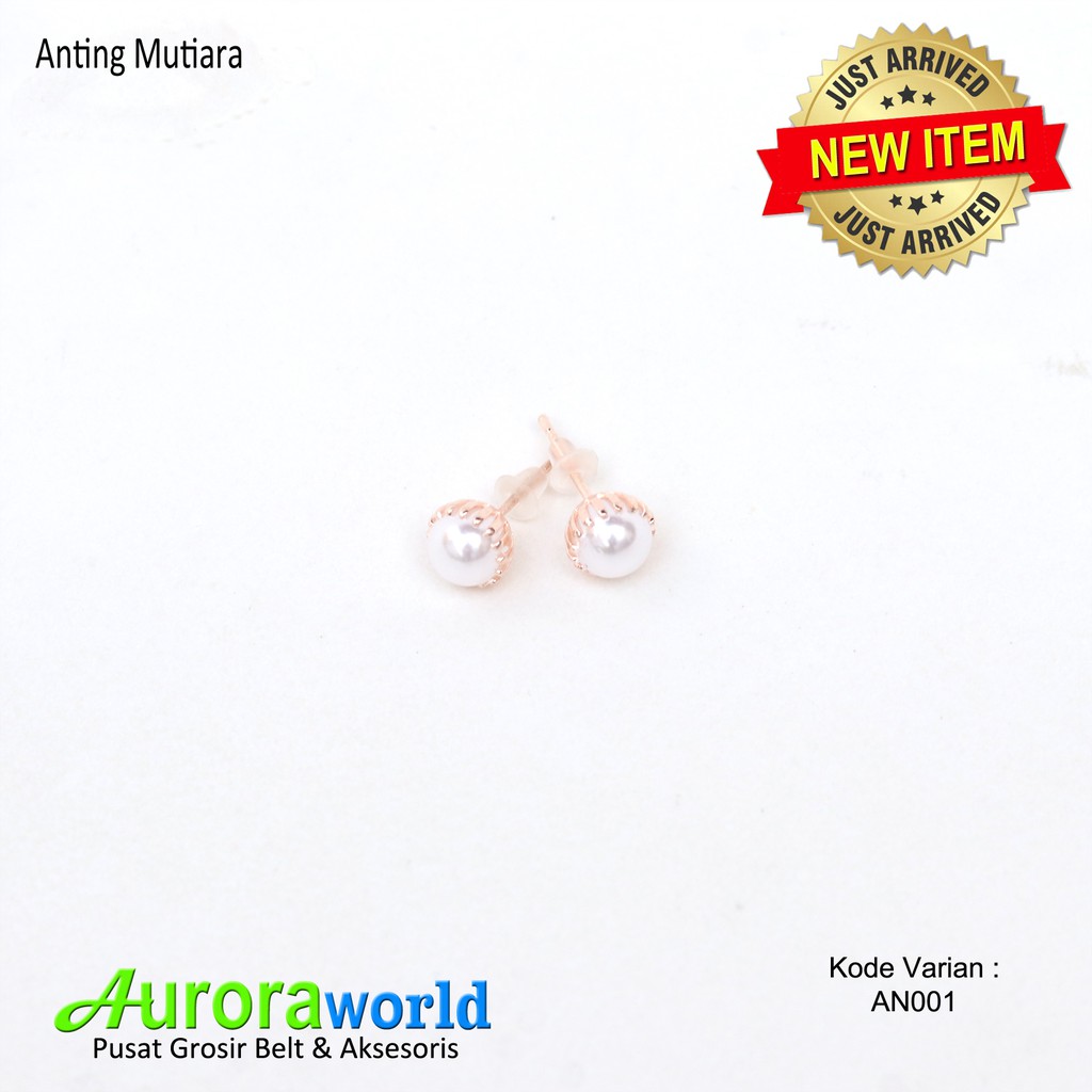 Auroraworld Anting Mutiara Mewah Giwang Mutiara