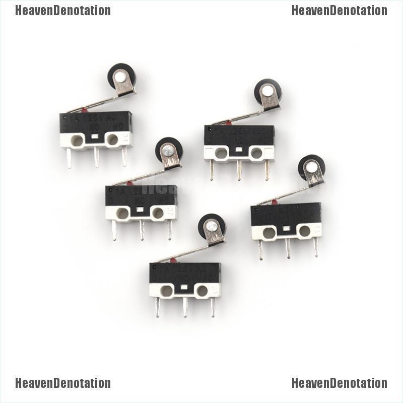 High Cost Performance 5Pcs/Set Micro Switch Ultra Mini SPDT 3 Pin 1A 125V AC