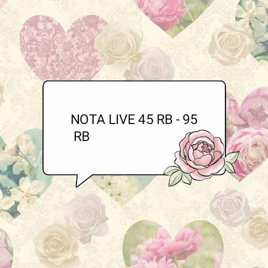 

Office & Stationery | Buku Tulis | Nota Live 45 Rb - 95 Rb 350 Gr | Best Seller