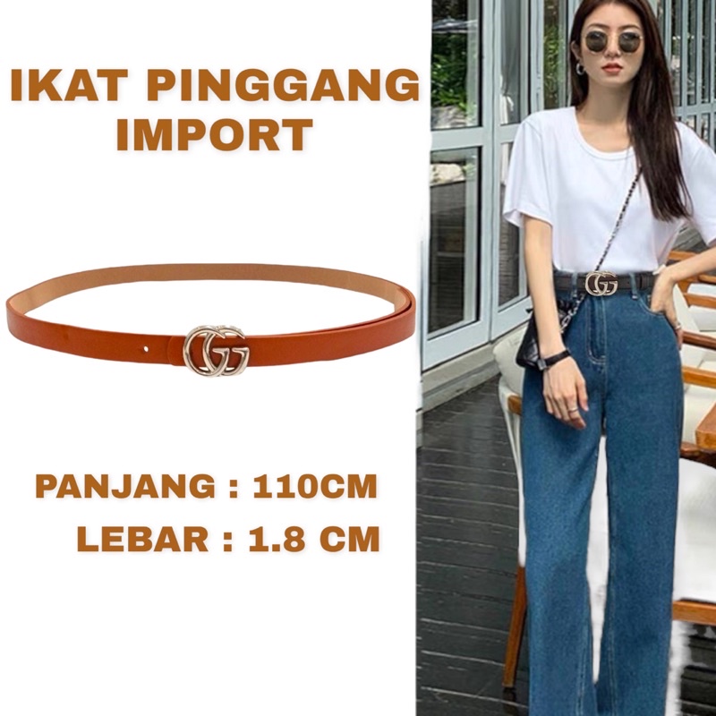 SMARTGIRL NEW IKAT PINGGANG WANITA IMPORT/TALI PINGGANG FASHION CEWEK/WOMEN BELT 00068-00075