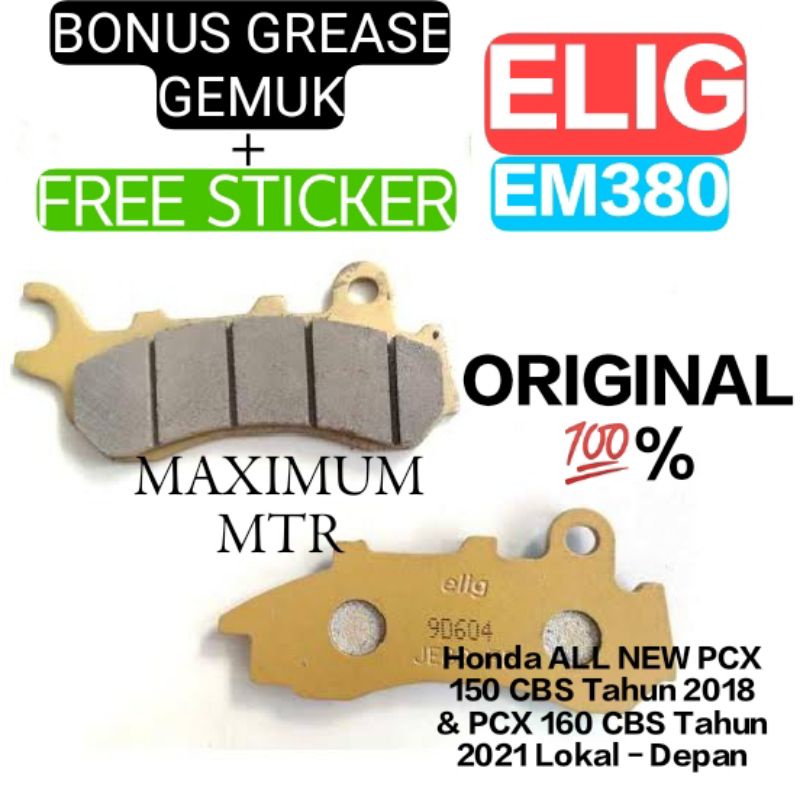 ELIG EM380(F) - ADV 150 CBS - ALL NEW PCX 150(CBS) 2018 LOCAL NON ABS - PCX 160 CBS 2021 LOKAL