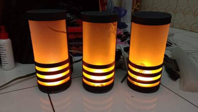 Lampu Hias Dinding Pilar Homemade MURAH