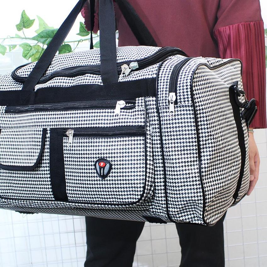 ✹ queenshope255 - Tas Travel Bag Untuk Mudik Tas Pakaian Besar Travel Bag Jumbo Tas Besar Motif Kota
