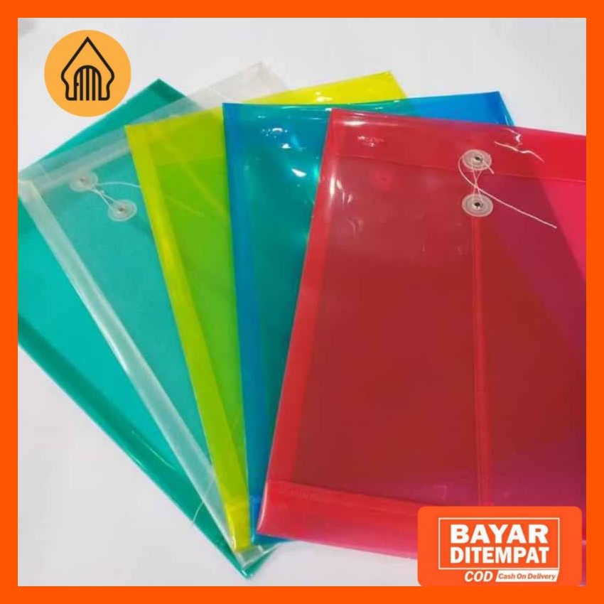 

MAP KANCING / TALI PLASTIK TRANSPARAN F4 8111