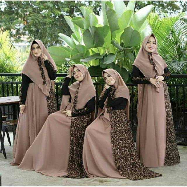 READYY !!! Ferikha maxi + bergo bnyk warna