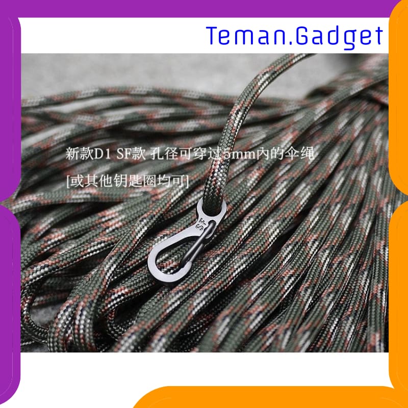 TG-ID015 MINI SPRING KEYCHAIN HANGING BUCKLE QUICKLY KEY RING CARABINER