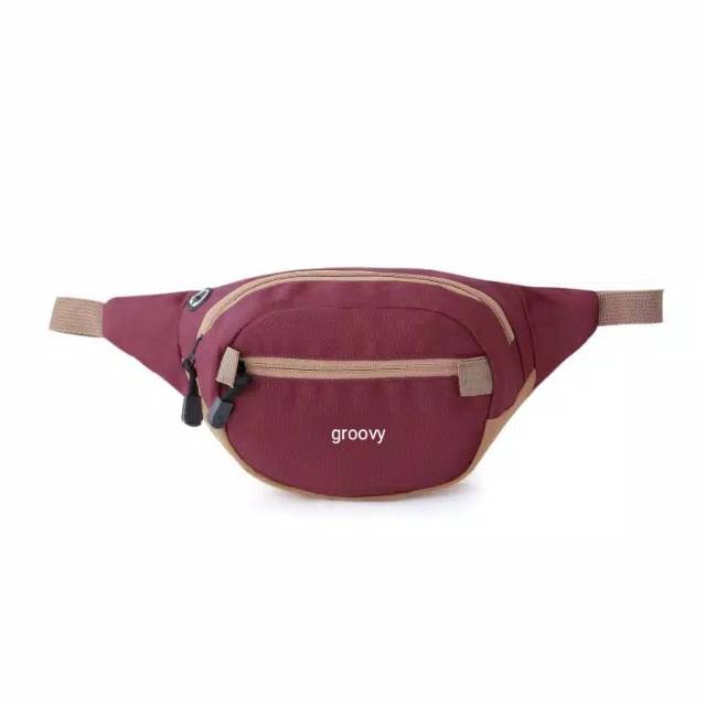 Groovy Tas Waistbag pria original groovy