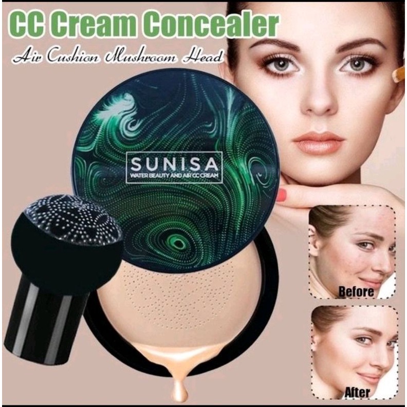 SUNISA BB CUSHION WATERPROOF(sunisa biasa)