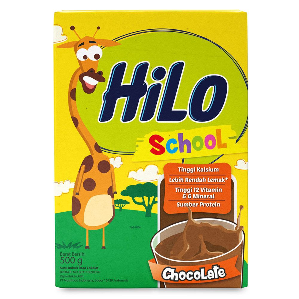

Hilo School Coklat 500 Gram Box