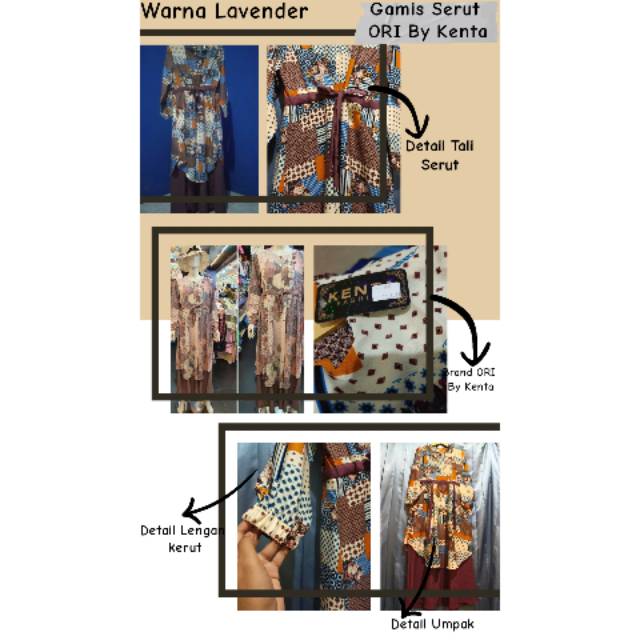 Gamis Bohemian Original By Kenta Lionel BKK Premium Gamis Wanita