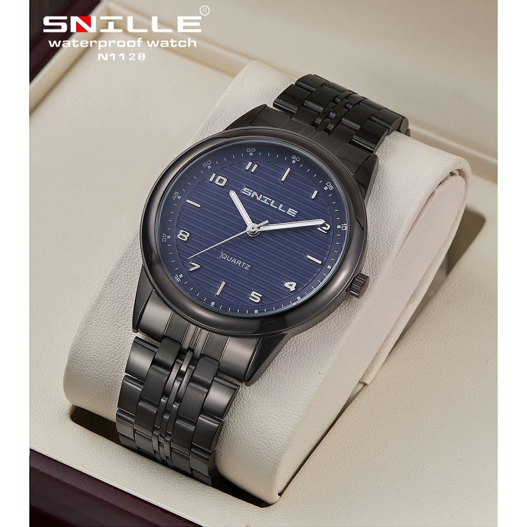 Snille Jam Tangan Rantai Wanita Unisex Original Asli Anti Air Waterproof 1120