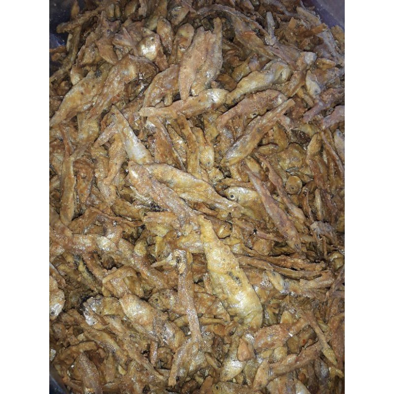 

krupuk peyek ikan wader/wader crispy 250gr