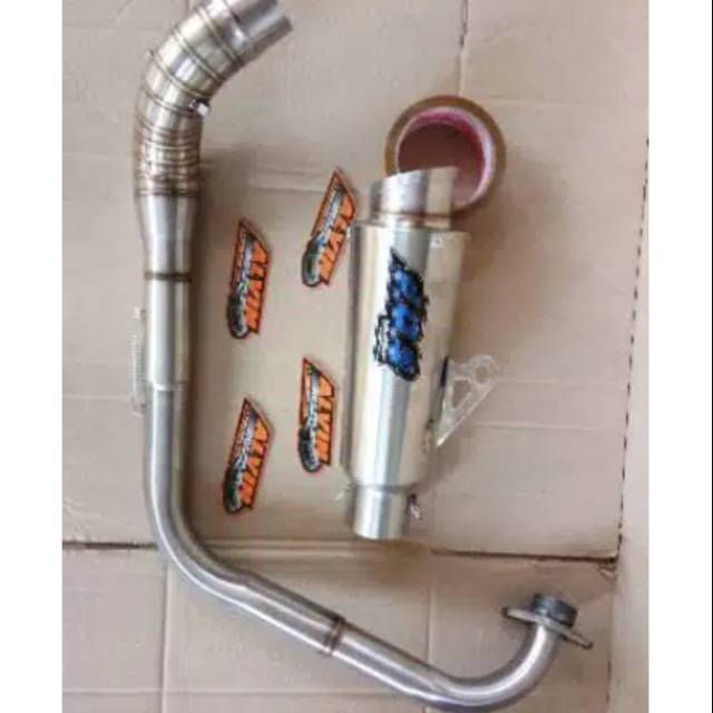 Knalpot Kolong DOS all, KLX, CRF, DTREX