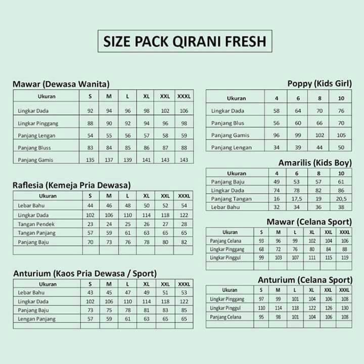 Sarimbit Keluarga Hijau Tua - Qirani - Sarimbit Lebaran - Seragam