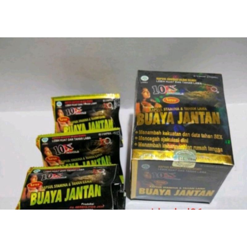 BUAYA JANTAN 10X ORIGINAL