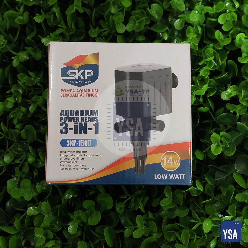 Pompa Aquarium SKP 1600 Filter Power Heads SKP1600 Submersible Pump
