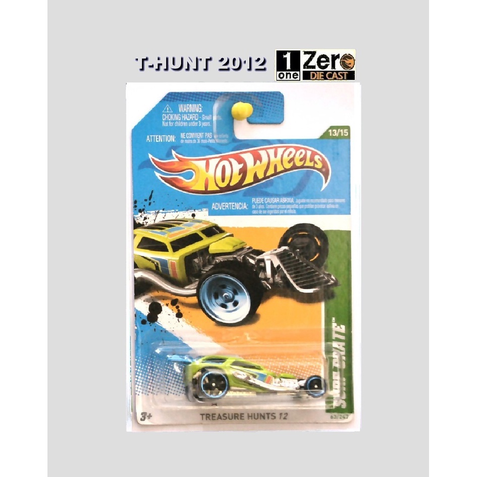 HotWheels THUNT 2012 reg. SURF CRATE