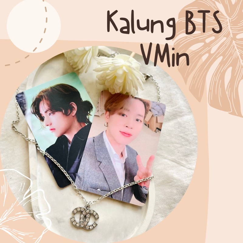 Kalung BTS VMIN Taehyung Jimin V