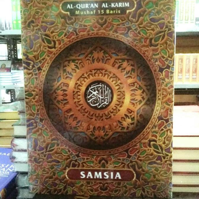 

Al Qur'an samsia mushaf 15 baris A3 jumbo CUCI GUDANG