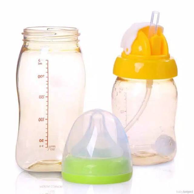 Tutup Botol Model Sedotan Dot Wide Neck Wideneck / NUK Model Sedotan Straw Head