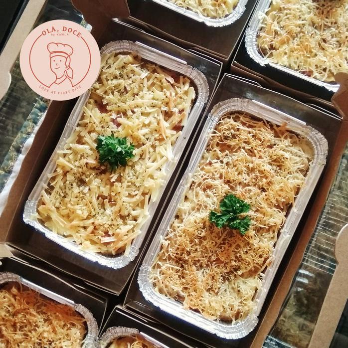 

Corned Beef Macaroni Schotel/Makaroni Panggang (medium)