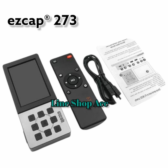 Ezcap273 EZCAP 273 HDMI Game Capture 1080P60fps To Micro SD Card