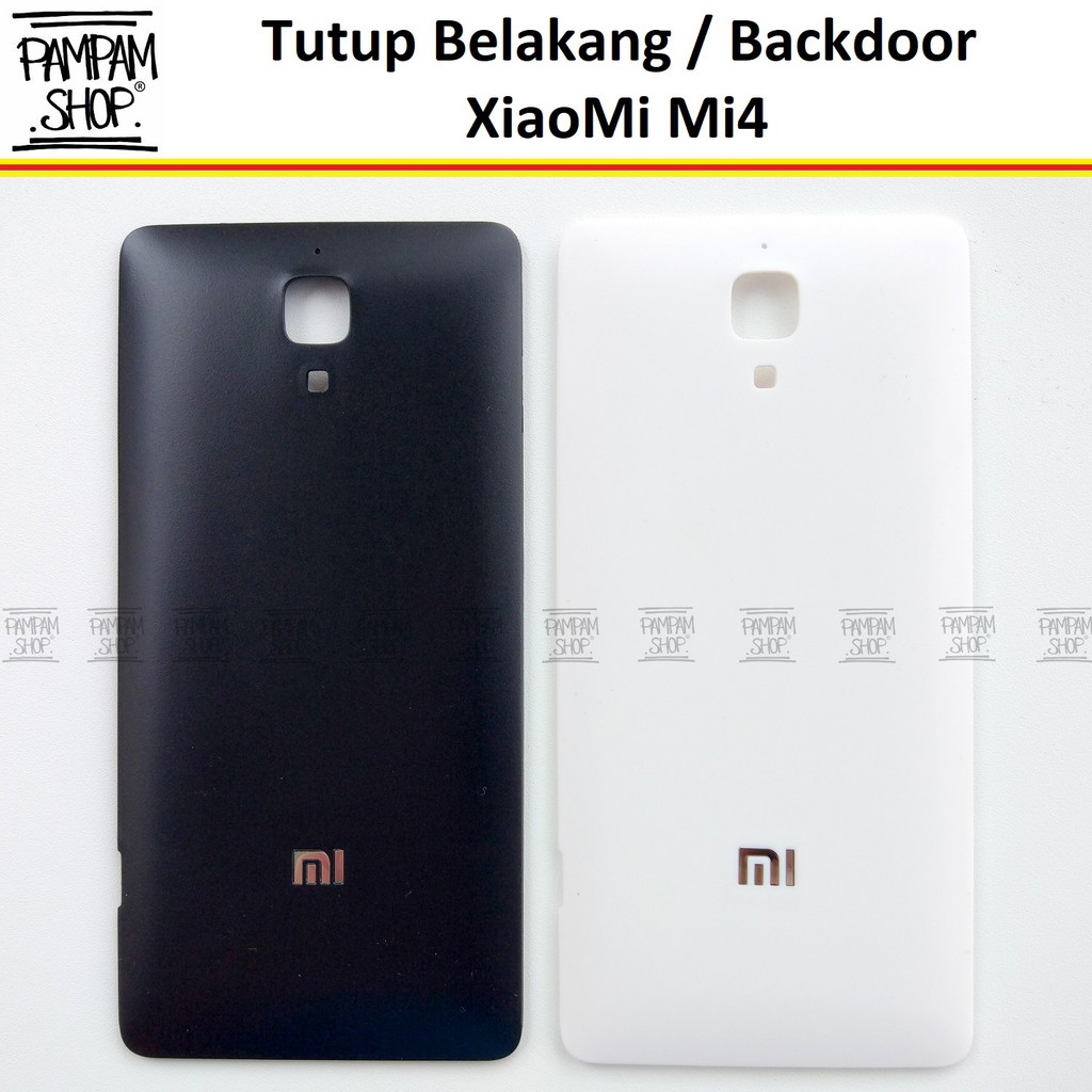 Tutup Belakang Baterai Casing Backdoor Back Door Cover XiaoMi Mi4 Mi 4 Xiao Mi Original OEM