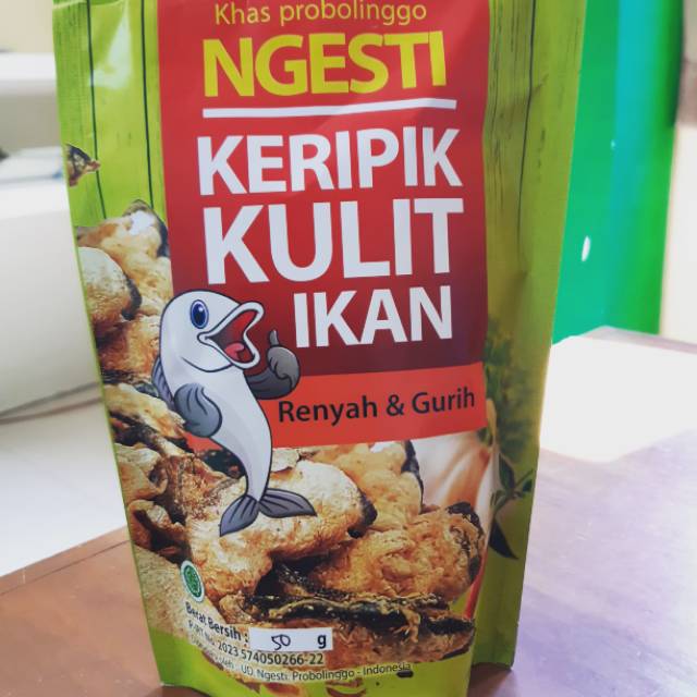 

Keripik kulit ikan