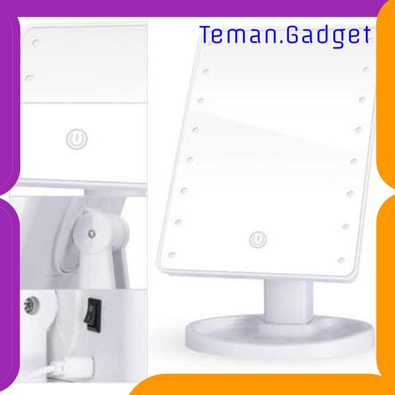 TG-FE175 BIUTTE.CO CERMIN MAKEUP MIRROR 22 LED LIGHT - A3106