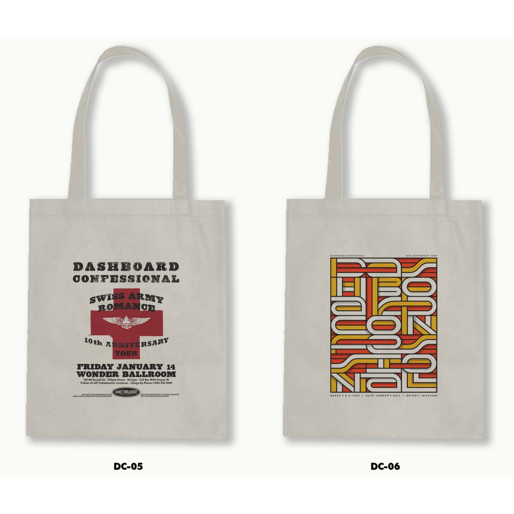 TOTE BAG BLACU - DASHBOARD CONFESSIONAL