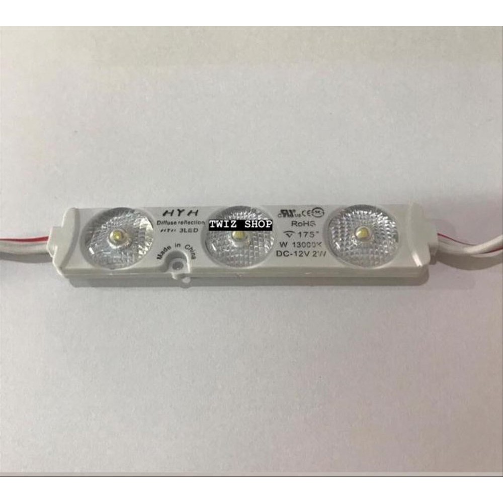 Lampu 3030 LED Module 2W 12V Modul Strip 3 Mata  lop3339