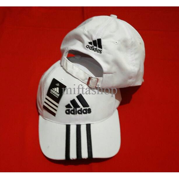 topi adidas sport putih