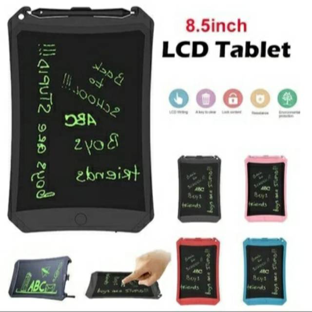 

Digital LCD Writing Tablet Drawing 8.5 Inch - Papan tulis LCD anak