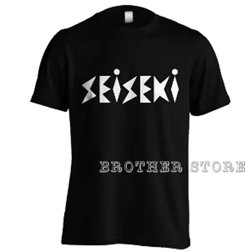 Kaos Distro Seiseki White - Black Premium